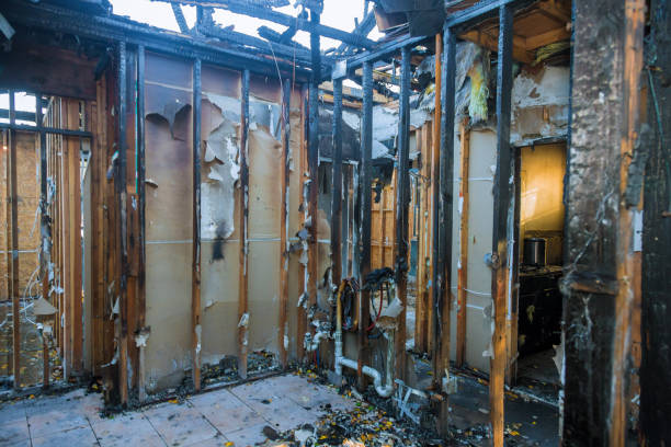 Professional Emergency Fire Cleanup technician working in Amelia Court House, VA